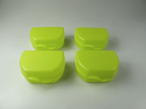 TUPPERWARE To Go Snacky limette (4) Vesperbox Brotbox Dose Vesper Brot Box P 23244 von Tupperware