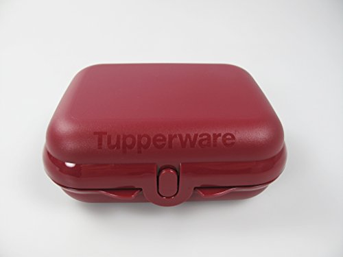 TUPPERWARE To Go Twin rot Brotdose Box Behälter Twin klein Größe 2 von Tupperware