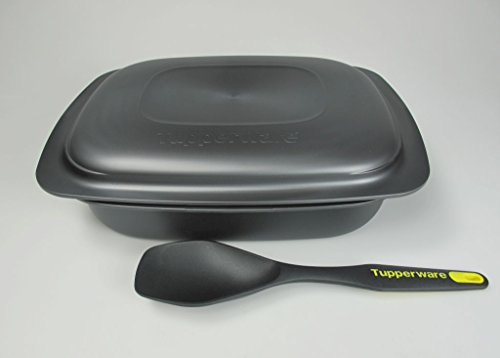 TUPPERWARE UltraPro 3,3L Bräter+ Servierlöffel gelb Ultra Pro Kasserolle von Tupperware