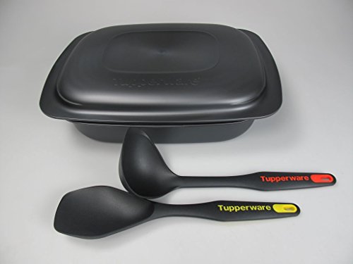 TUPPERWARE UltraPro 3,3L Bräter+Servierlöffel+Griffbereit Schöpflöffel Ultra Pro P 25791 von Tupperware