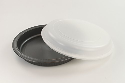 TUPPERWARE UltraPro Kuchenform grau + Deckel weiß Kuchen Form Backen von Tupperware