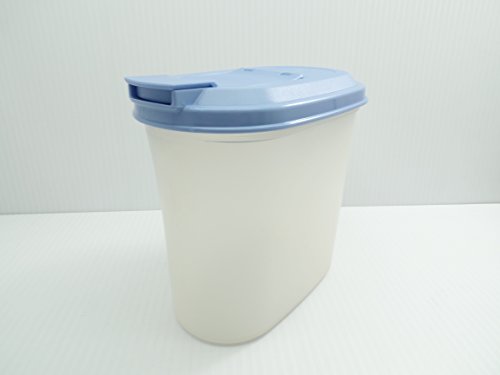 TUPPERWARE Vintage Slim Line 1 Quart Sheer Kühlschrank Krug mit blauem Deckel von Tupperware