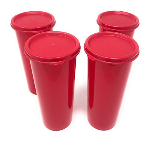 TUPPERWARE rot 454 ml 4er Set von Tupperware