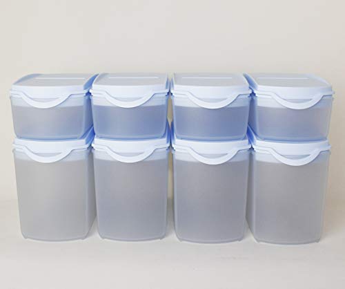 TW TUPPERWARE Eidgenosse Plus 4X 1,0L + 4X 350ml Hellblau + 1,2L Kühle Ecke von Tupperware