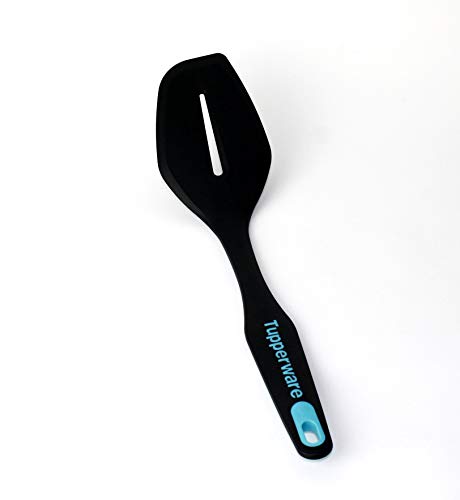 Tupper® Griffbereit Pfannenwender - Schwarz-Blau, Kunststoff, Küchenutensil, Spachtel von Tupperware