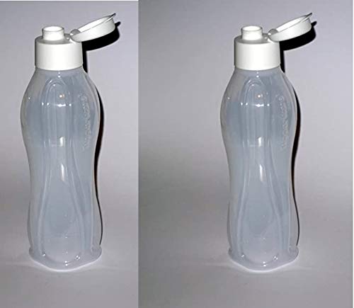 Tupperware® EcoEasy 2x1,0L weiß Trinkfllasche von Tupperware