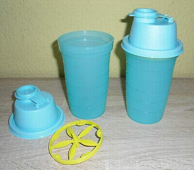 Tupperware® Shake It ! 2x 25ml Messbecher/Mixbecher mit Quirlscheibe NEU von Tupperware