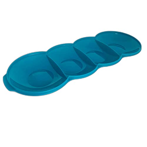 Tupperware Allegra Perle Servierdeckel Deckel Servieren Servierschale Servierquartett türkis petrol von Tupperware