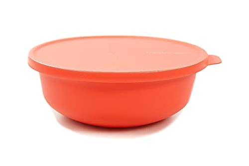 Tupperware Aloha 1L lachs Schüssel Servieren Servierschüssel Salatschüssel von Tupperware