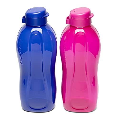 Tupperware Aquasafe 2 Liter Plastikflasche mit Klappverschluss von Tupperware