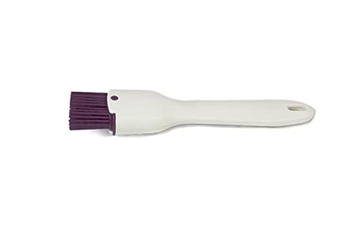 Tupperware Backen Silikon-Pinsel Weiss-lila Backpinsel Pinsel Backhelfer Profipinsel von Tupperware