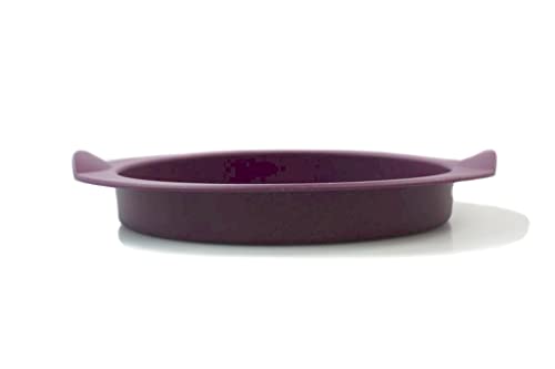 Tupperware Backen Silikonform Glatte Runde lila KLEIN 16 cm Backform Silikon 39387 von Tupperware