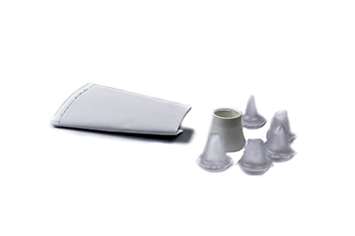 Tupperware Backen Tortenzauber 400 ml weiß 5 Tüllen D70 Dressierset von Tupperware