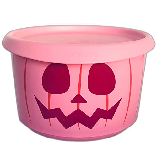Tupperware Bingo 940 ml pink rosa Halloween Motiv Kaffee Zucker Trockenvorrat Vorrat Dose Müsli Box Behälter von Tupperware