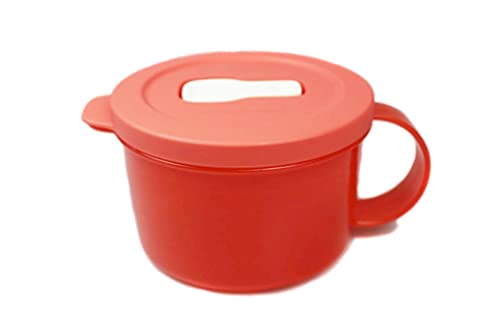 Tupperware CrystalWave MicroTup Suppentasse Mikrowelle 460 ml helles rot 38614 Tupperware CrystalWave MicroTup Suppentasse Mikrowelle 460 ml helles rot 38614 von Tupperware