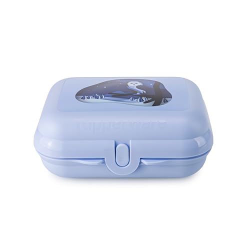 Tupperware Eco+ Kleiner-Twin (gr.2) hellblau Winterzauber Brotdose Brotbox Pausenbox Snackbox Sandwichbox Lunchbox (inkl. 1x Bio Saatgut) von Tupperware