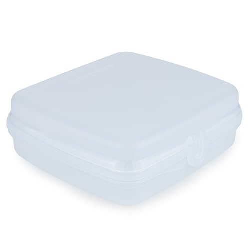 Tupperware Eco+ Sandwich-Box hellblau Brotdose Pausenbrot Brotbox (inkl. Kugelschreiber) von Tupperware