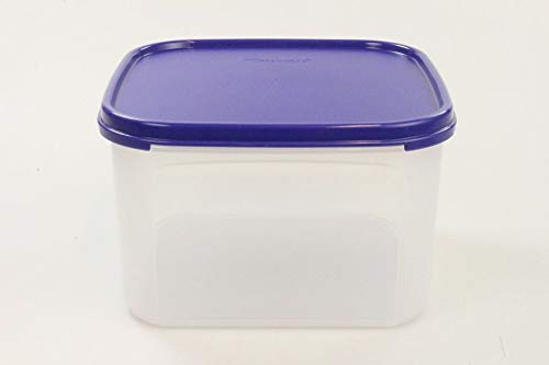 Tupperware Eidgenosse 2,6 L blau Quadratisch Kompaktbehälter Vorrat Modular 34459 von Tupperware