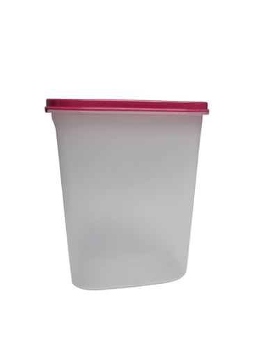 Tupperware Eidgenosse Quadratisch Rund Kompaktbehälter Vorrat Modular Kühlschrank System rot (pink 2,3 Liter) von Tupperware