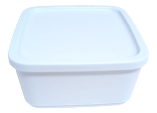 Tupperware Eiskristall Gefrierdepot Gefrierbehälter Kühlschrankbehälter Lebensmittelbehälter Behälter Dose mit Deckel (hellblau 650ml) von Tupperware