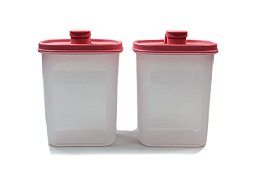 Tupperware Erfrischer 1 L rosa (2) Eidgenosse Saft Kanne Mess & Go Circular von Tupperware