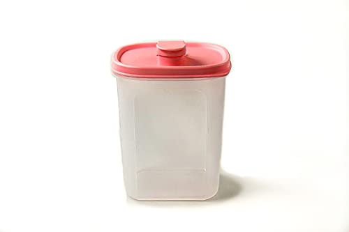 Tupperware Erfrischer 1 L rosa Eidgenosse Saft Kanne Mess & Go Circular von Tupperware
