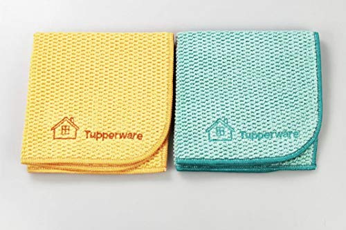 Tupperware FaserPro Multi orange T21 + Multi türkis Mikrofasertuch abgerundet Tupperware FaserPro Multi orange T21 + Multi türkis Mikrofasertuch abgerundet von Tupperware