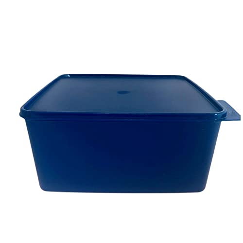 Tupperware Frischemeister 5,0 L dunkelblau blau Kühlschrank Kühle Ecke Dose Behälter von Tupperware