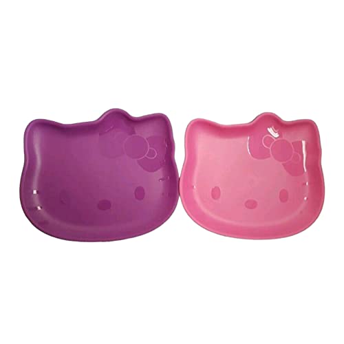 Tupperware Hello Kitty Teller 2er Set rosa und lila von Tupperware