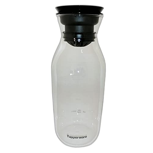 Tupperware HydroGlass 360° 1,3 L GLAS Clear Collection Karaffe Carafe mit Sieb Kanne von Tupperware