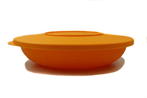Tupperware Junge Welle Teller 700 ml orange Swingtime mit Deckel Schale von Tupperware