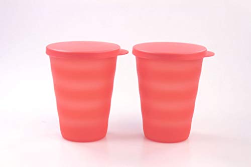 Tupperware Junge Welle Trinkbecher 330 ml orangeTrinkbecher (2) von Tupperware