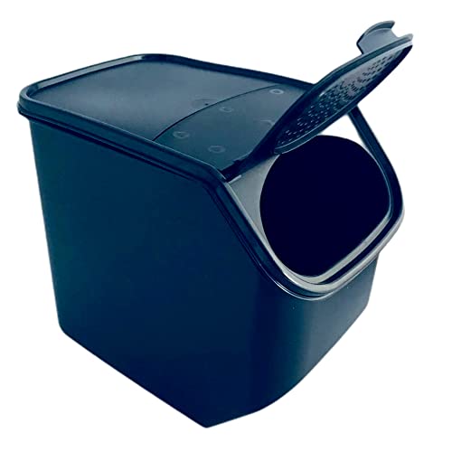 Tupperware Kartoffel-Lager 8,3 Liter schwarz Kartoffel Kartoffeln Kartoffellager Kartoffelmeister Lager XXL von Tupperware