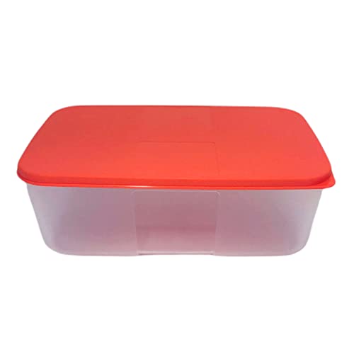 Tupperware Kühlschrank-System 1,5 L Frische-System Dose Behälter rechteckig mit Deckel lachs Tupperware Kühlschrank-System 1,5 L Frische-System Dose Behälter rechteckig mit Deckel lachs von Tupperware