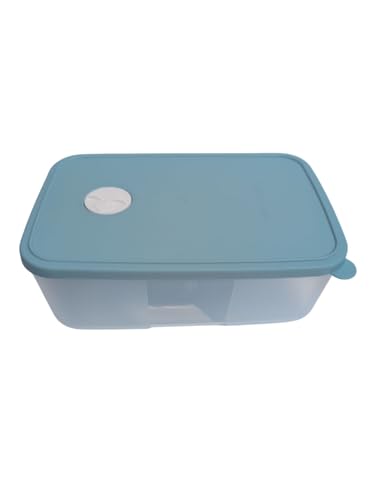 Tupperware Kühlschrank-System Eidgenosse Kompaktbehälter Vorrat Modular Kühlschrank System (türkis, 1,5 Liter) von Tupperware