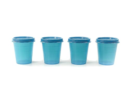 Tupperware Kühlschrank Wichtel 50 ml (4) dunkeltürkis Dose Kräuter Becher Behälter von Tupperware