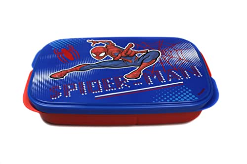 Tupperware Lunchbox Clevere Pause 590 ml Spider-Man rot blau Brot Bentobox Tupperware Lunchbox Clevere Pause 590 ml Spider-Man rot blau Brot Bentobox von Tupperware