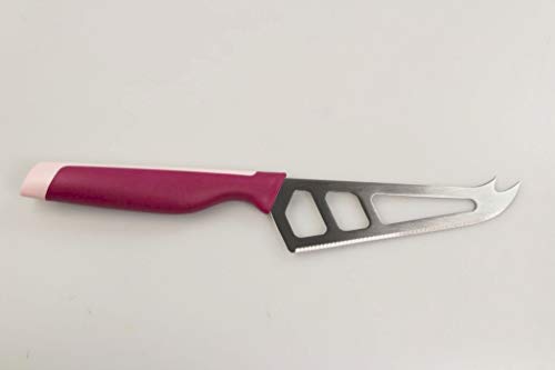 Tupperware Messer Universal-Serie Dunkelpink Käse Messer Käsemesser D196 XPert von Tupperware