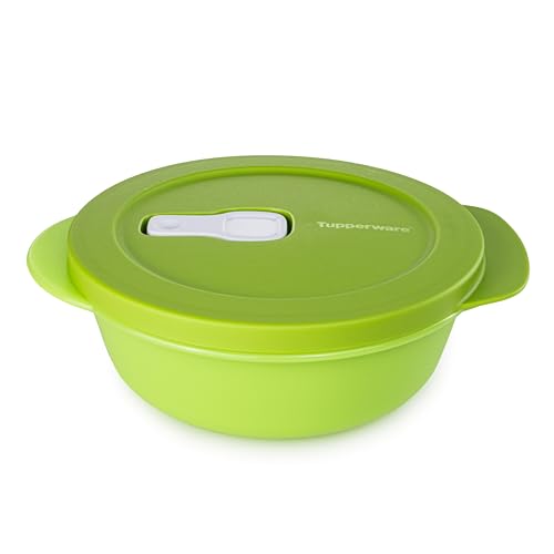 Tupperware MicroTup CrystalWave 560 ml grün Wave Pop Plus Mikrowelle Fix Micro (ink. 1x Bio Saatgut) von Tupperware