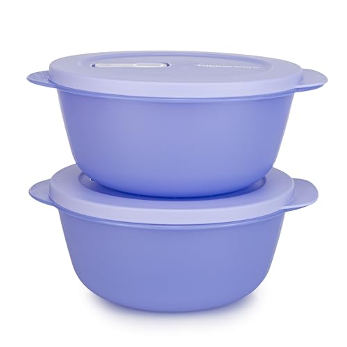 Tupperware MicroTup CrystalWave Behälter 2x 1,3 Lflieder (inkl. 1x Lollitup) von Tupperware