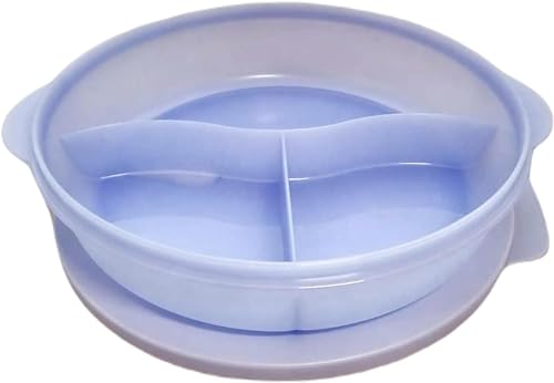 Tupperware Mikrowelle CrystalWave 1,4 L mit Abtrennung helles lila Violet Micro Wave Pop von Tupperware