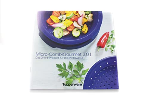 Tupperware Mikrowelle Rezeptheft Micro-CombiGourmet 3,0 l Rezepte Deutsch von Tupperware