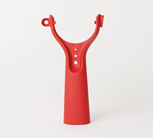Tupperware New Schälfix Profischäler Universalschäler 1x Rot breiter Griff OHNE Klinge + Kugelschreiber metallic grün von Tupperware