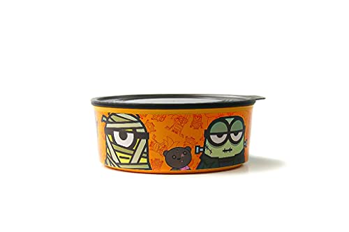 Tupperware Quadro 1,5 L orange-schwarz Halloween Motiv rund Keksdose Ultimo Tupperware Quadro 1,5 L orange-schwarz Halloween Motiv rund Keksdose Ultimo von Tupperware