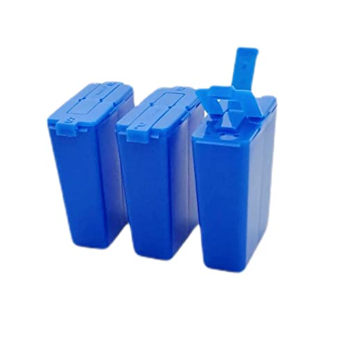 Tupperware SET (3) To Go Würzling 25 ml dunkel blau C72 Salzstreuer Pfeffer/Salz Streuer von Tupperware