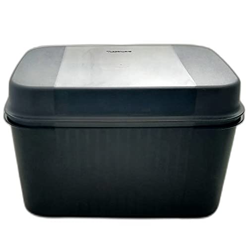 Tupperware Schatztruhe 7,3 L schwarz Schatzkiste Naschkätzchen Plätzchenkiste Apollo Royal von Tupperware