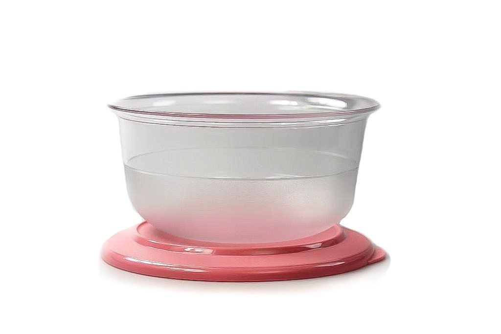 TUPPERWARE Servierschale Tafelperle 1,1 L rosa Schale Servieren + SPÜLTUCH von TUPPERWARE