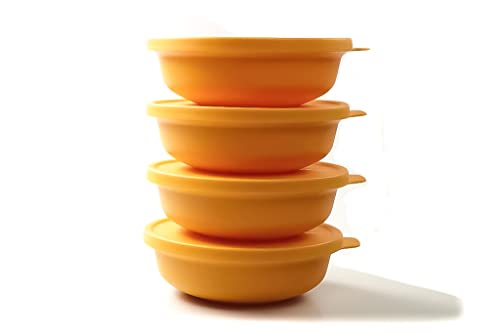 Tupperware Servierschüssel Aloha 450ml gelb (4) Schüssel Servieren Salatschüssel 37753 von Tupperware