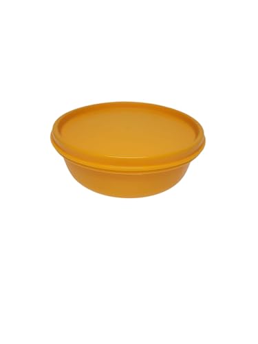 Tupperware Sommer Drops Schüssel mit Deckel auslaufsicher Hitparade Frischedrops 300ml 300 ml Frischhaltedose (orange) von Tupperware