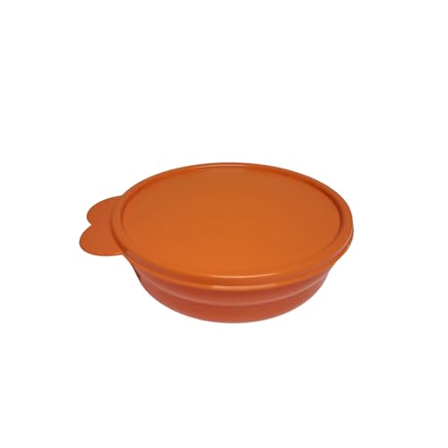 Tupperware Sommer Drops Schüssel mit Deckel auslaufsicher Hitparade Frischedrops 550ml 550 ml Frischhaltedose (orange 550ml) von Tupperware